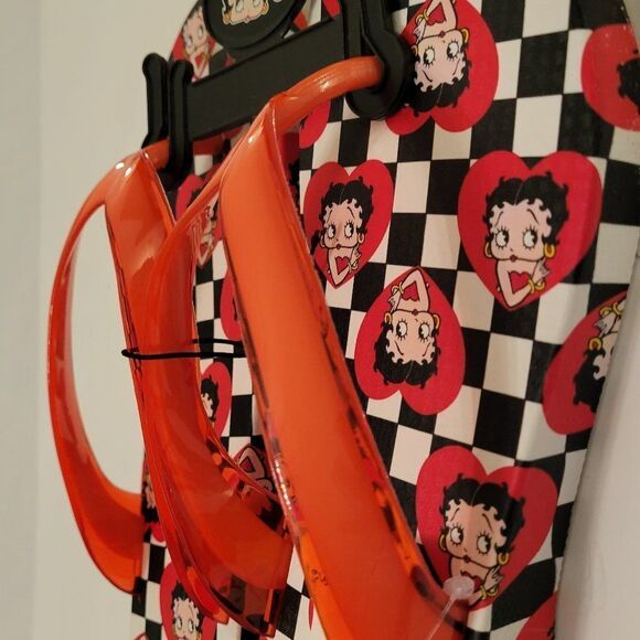 BRAND NEW BETTY BOOP WOMEN'S FLIP FLOP THONG SANDAL - Picture 11 of 15